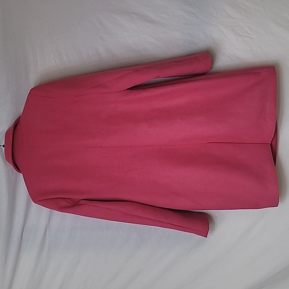 Rachel Zoe Pink Double Breasted Coat - Picture 5 of 10
